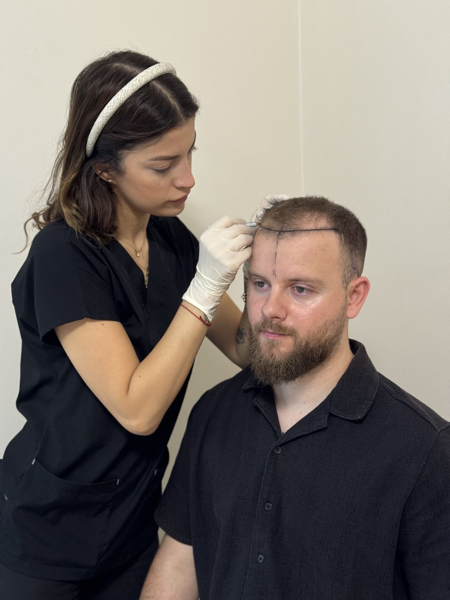 Conception de la racine des cheveux