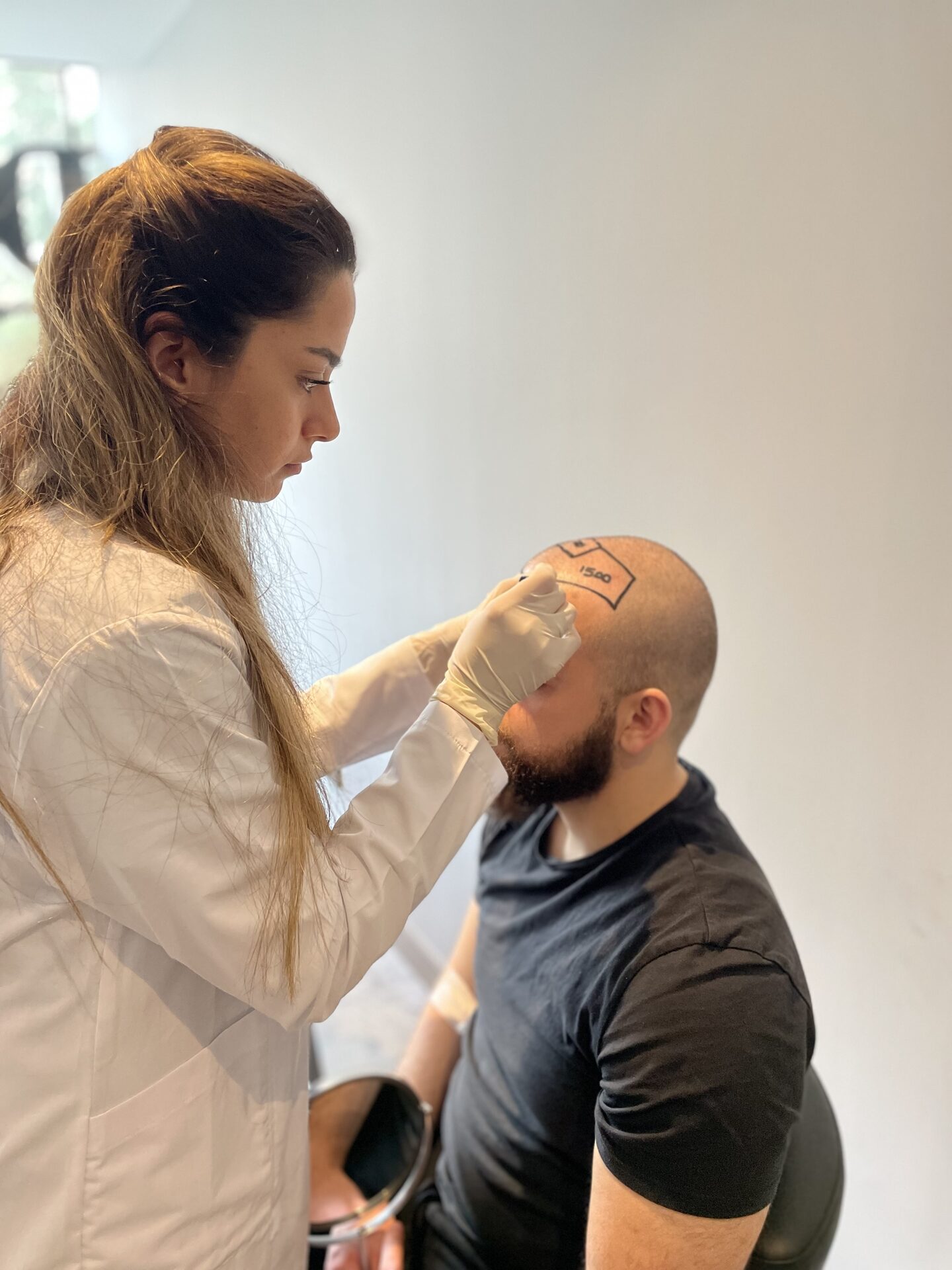 Conception de la racine des cheveux